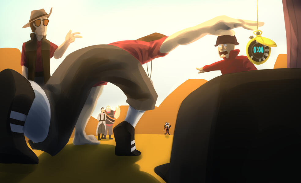 Unfinished work, but I like the perspective.